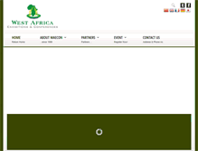 Tablet Screenshot of expowestafrica.com